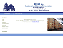Tablet Screenshot of domus24.net